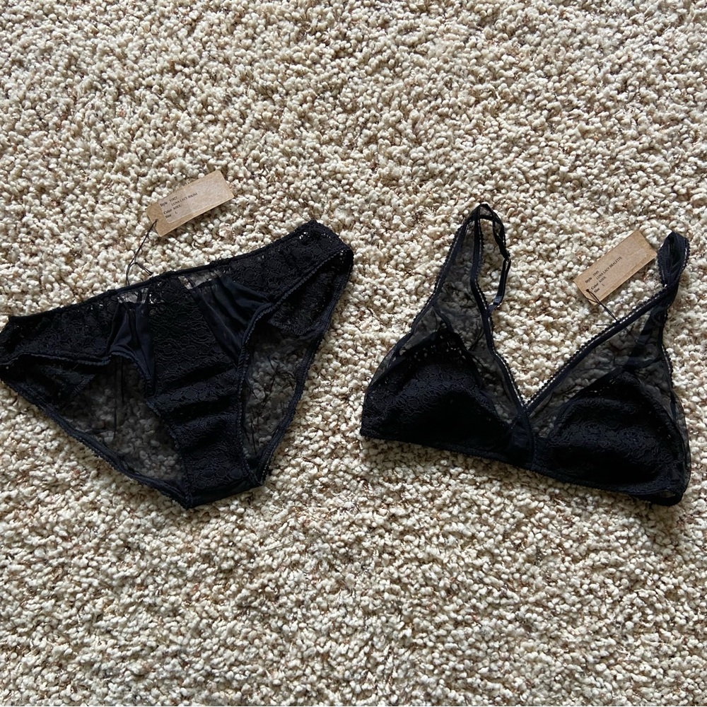 Only Hearts Luna Lace Bralette and Bikini Set